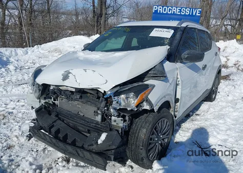 2019 Nissan Kicks S z USA, uszkodzony, nr VIN 3N1CP5CU7KL505840